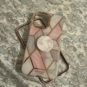 iPhone 14 Pro Max Phone Case Protective Case (Marble)